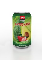 330мл Авокадо с Клубничный сок